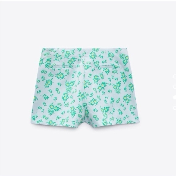 NEW Zara Women’s Floral Bow Skort Skirt Mini - Picture 10 of 10